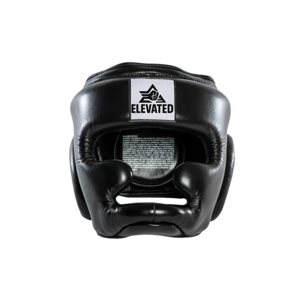 protective head guard with adjustable straps for boxing and martial arts