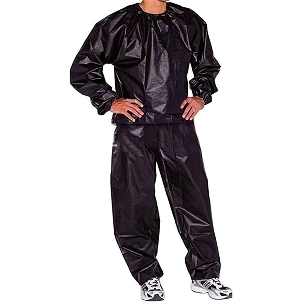 Full-Body Fitness Sauna Suit Sauna suit full body fitness sweat training apparel